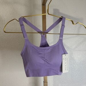 All in Motion Purple Crossback Sports Bra